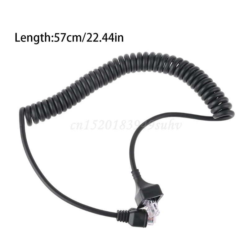 

8Pin Mic Cable Microphone Cord for KMC-30 Ken-wood TK-863 TK-863G TK-868 Radio