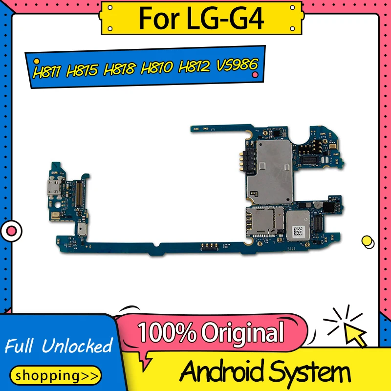 Оригинальная разблокированная материнская плата для LG G4 32 гб H811 H815 H818 H810 H812 с