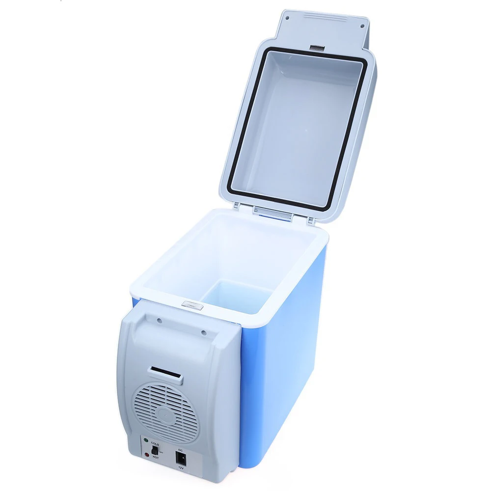 

12V 7.5L Capacity Portable Car Refrigerator Cooler Warmer Truck Electric Fridge for Travel RV Boat