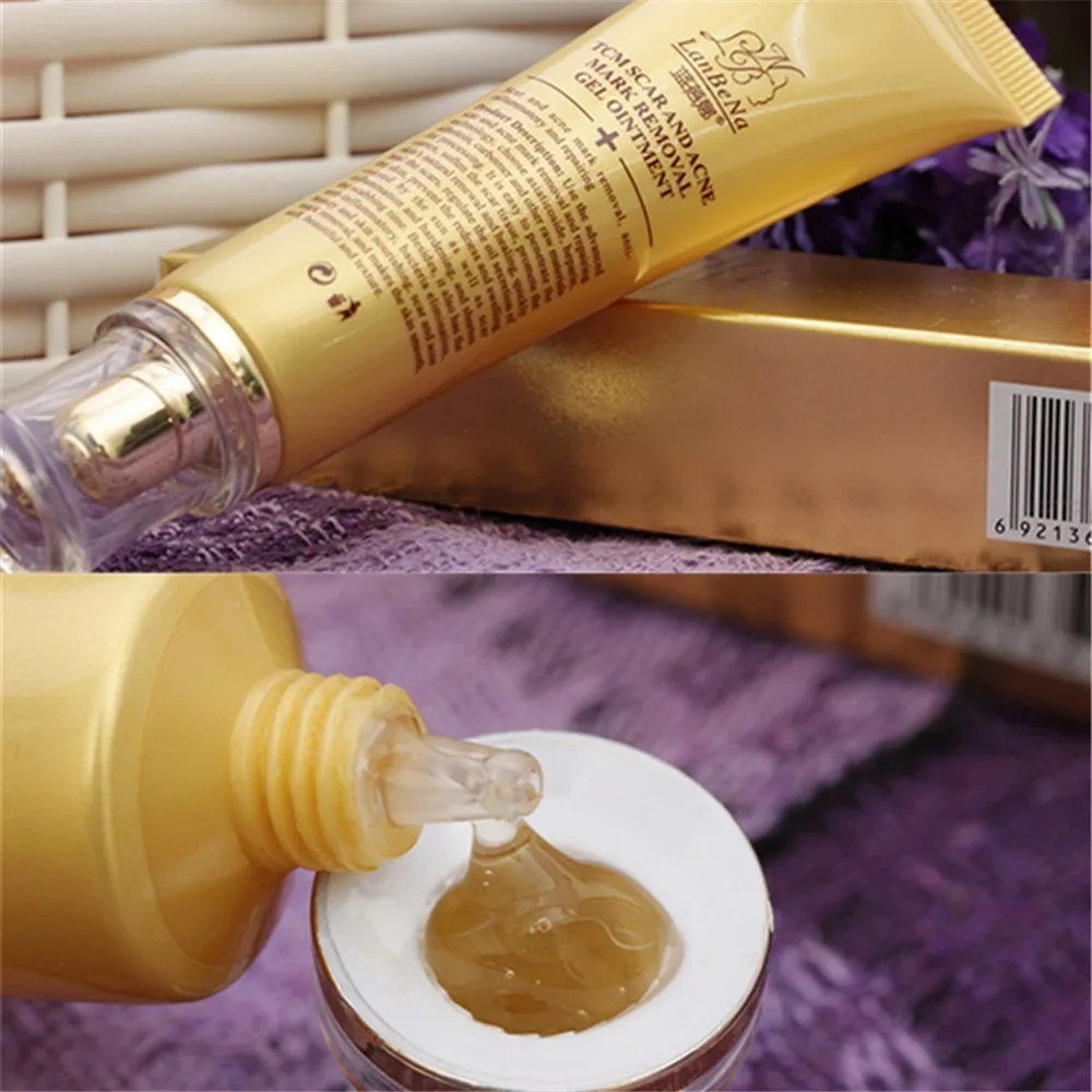 Lanbena крем для удаления шрамов от акне восстановления кожи лица и пятен лечение