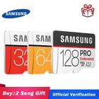 Карта памяти MicroSD SAMSUNG, высокоскоростная карта памяти Micro SD 64 Гб 128 ГБ 100 МБс. EVO Plus Class10 TF карта 256 ГБ C10 UHS-I U3