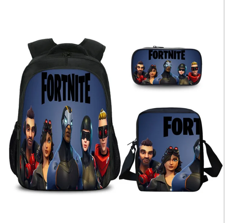 Детский Школьный Рюкзак Hot Game FORTNITES удобный ранец для начальной школы сумка