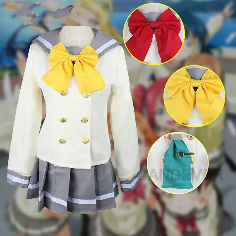 Lovelive sunshine акура цушима йошико Косплей Костюм японское аниме Любовь Живая девушка
