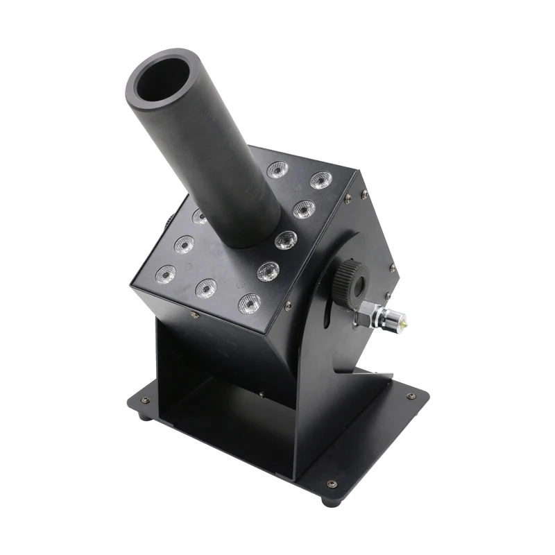 Светодиодная Co2 струйная машина 12x3W RGB 3 в 1 CO2 дымовая для ночного клуба