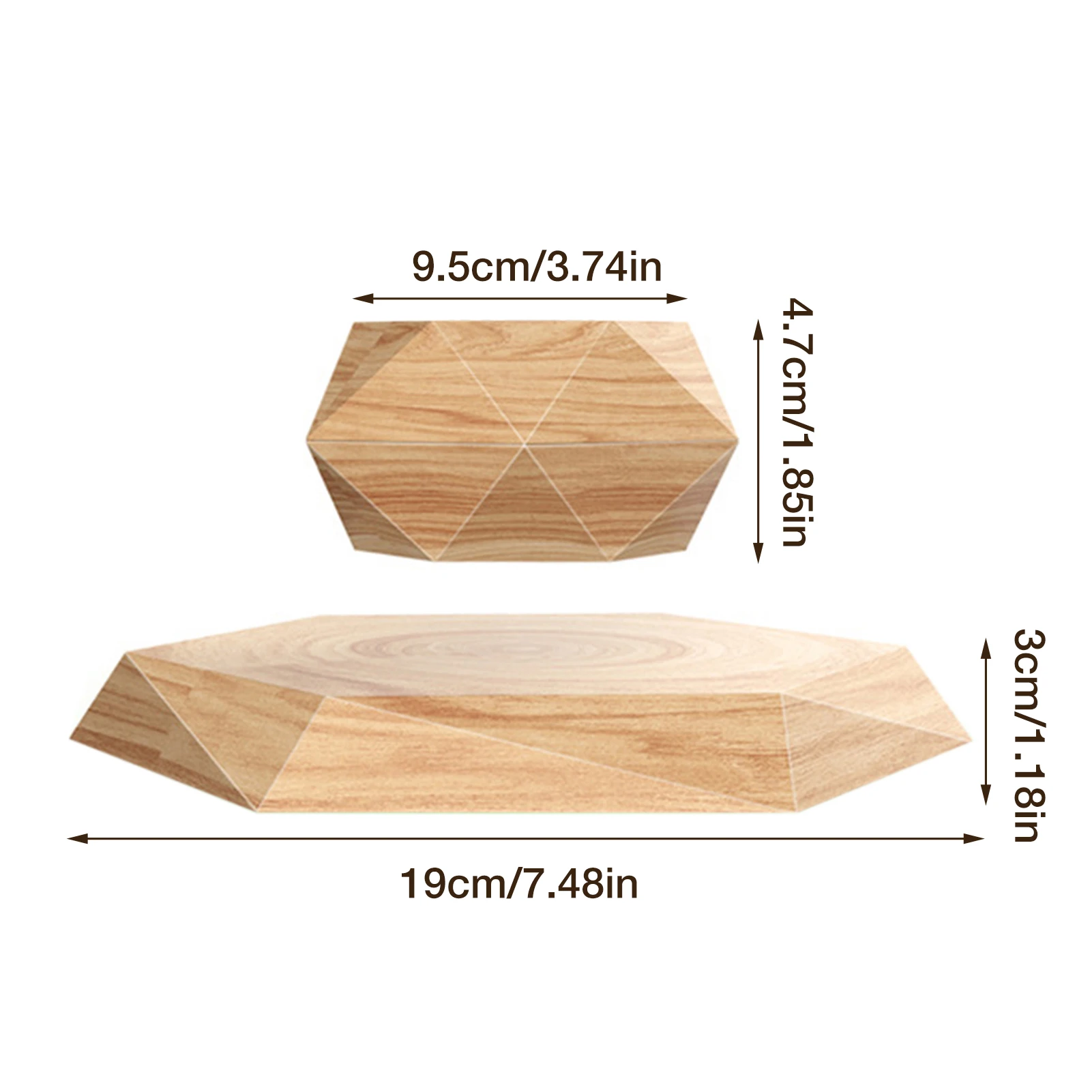 Магнитная левитация плавающий горшок для растений левитирующий воздух бонсай