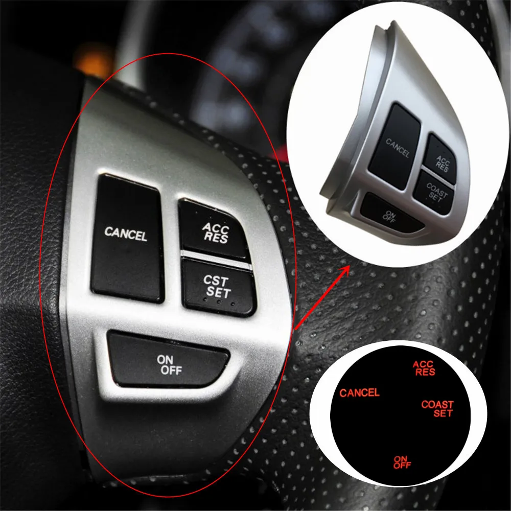 Кнопки управления круиз контролем кнопки на руль для Mitsubishi ASX Outlander XL 2007 2012