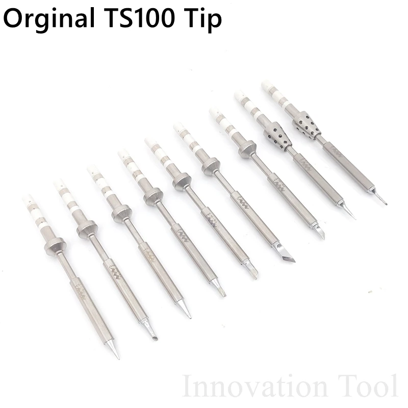 Наконечник паяльника TS100 B2 BC2 I C4 D24 K Ku ILS C1 без содержания свинца сменная насадка