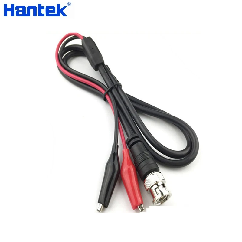 

HT324 BNC Alligator Clip Cable Probe Suitable for Hantek 1008C Oscilloscope 1m USB Data Cable Maximum Input Voltage 500V