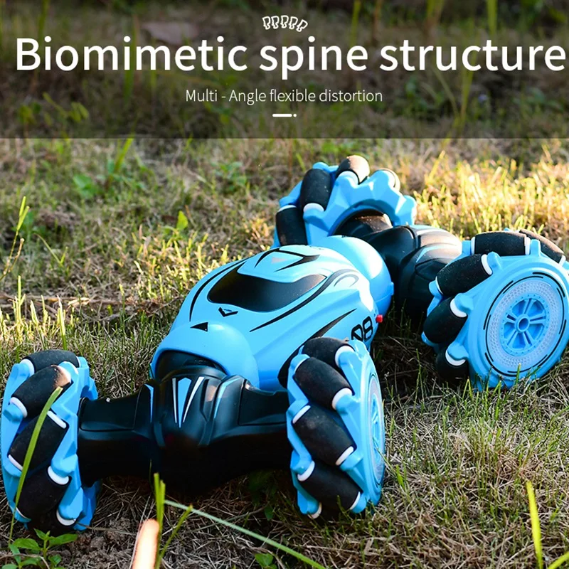 

Remote Control Stunt Car Gesture Induction Twisting Off-Road Vehicle Light Music Drift RC Toy Gift for Kids