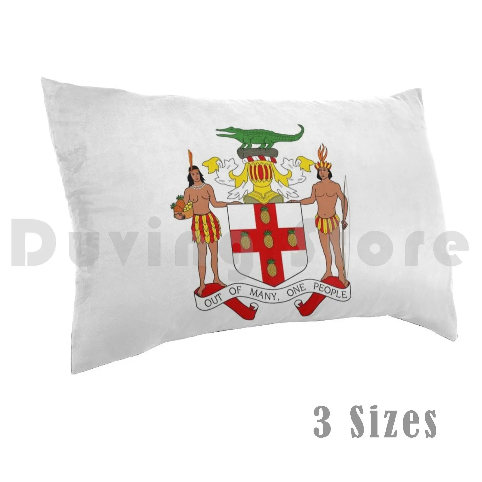 

Чехол с изображением герба Ямайки, подушки 50x75, герб Ямайки