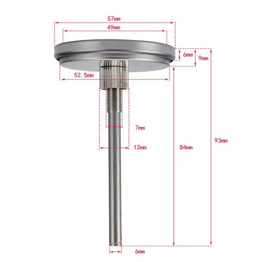 

Oven Thermometer 0-500 Celsius Stainless Steel Grill Oven Night Fluorescent Pointer Special Tools For Kitchen Baking