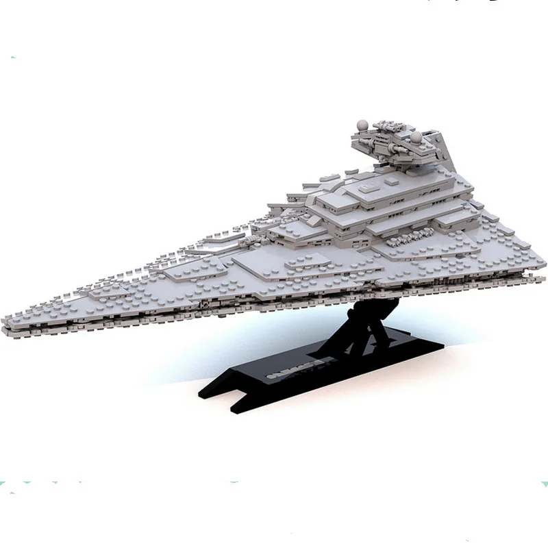 MOC первый заказ Звездный Разрушитель Звездные войны Империя над Jedha подходит 18916