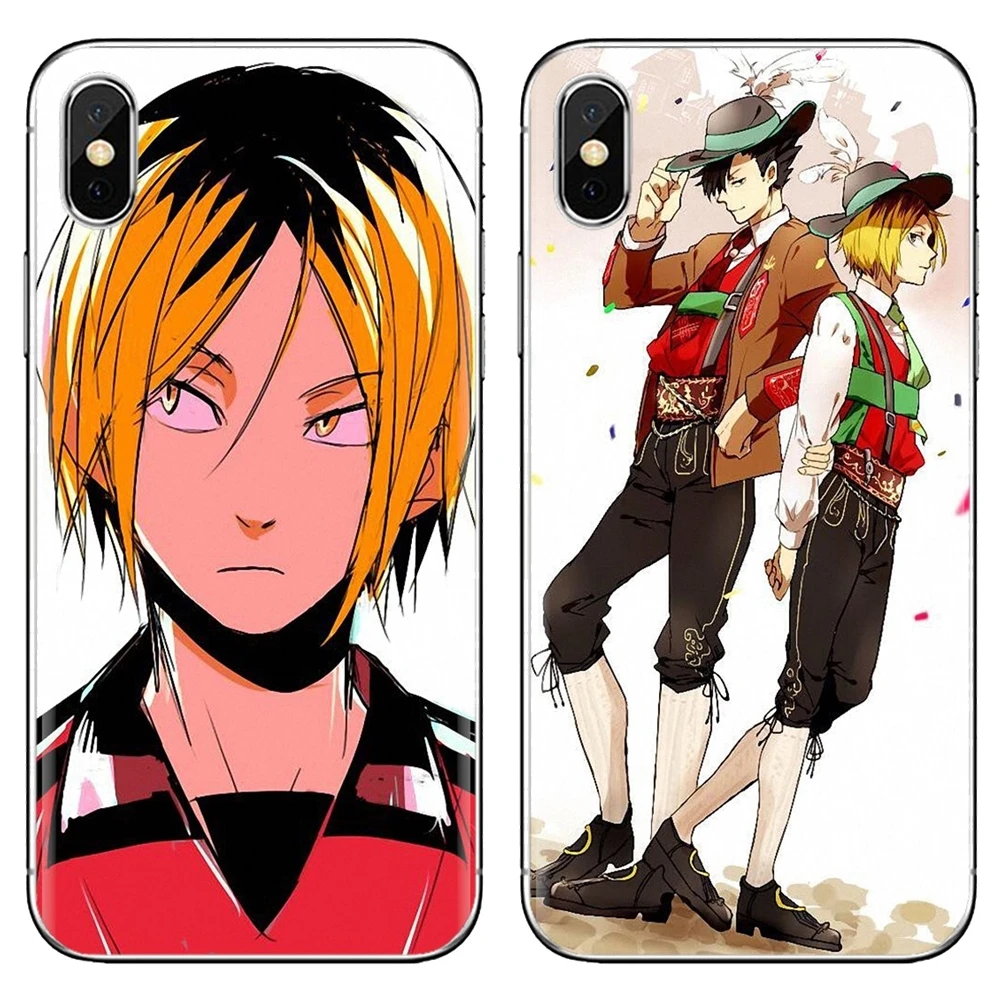 Kenma Kozume из Haikyuu аниме печать для Xiaomi Redmi 4A 7A S2 Note 8 3 3S 4 4X 5 Plus 6 7 6A Pro Pocophone F1 силиконовый
