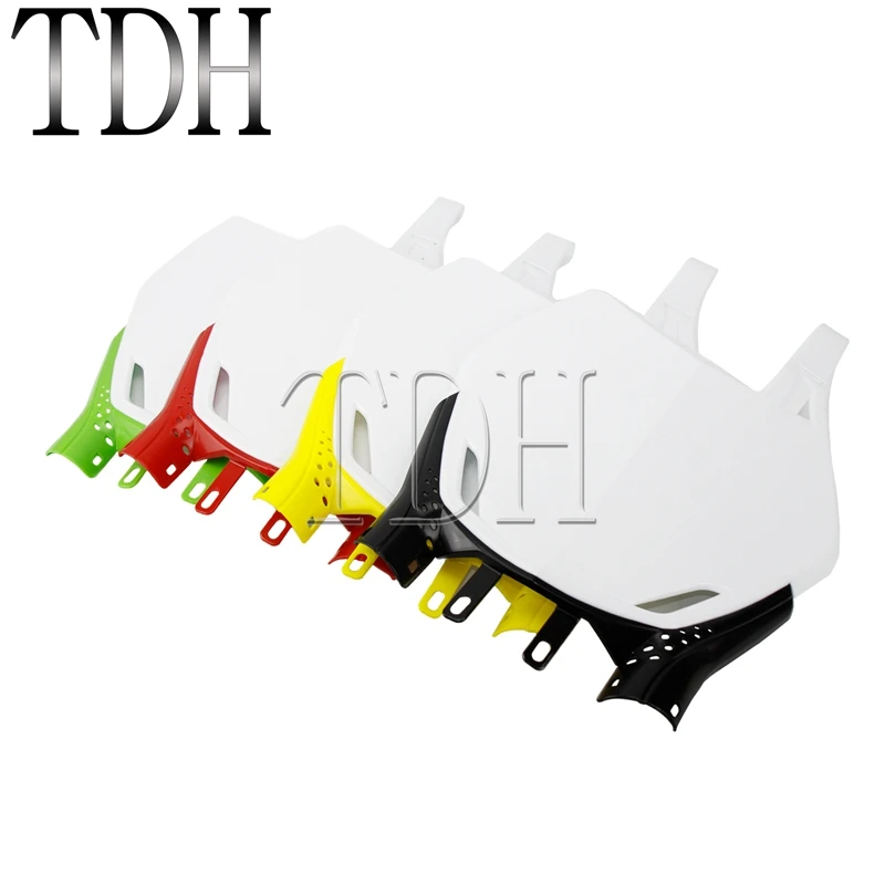 Пластиковый обтекатель передних номерных знаков именная панель для Kawasaki Suzuki Yamaha