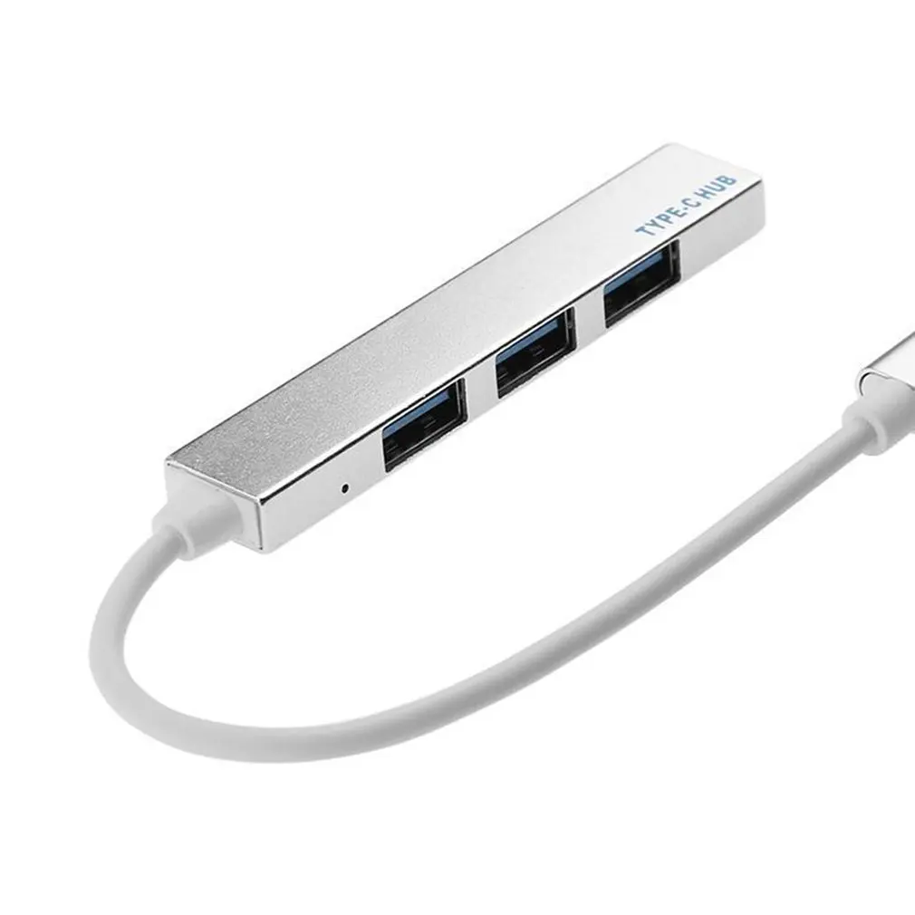 Мульти USB 3 0 концентратор 4 порта Высокоскоростной тонкий компактный