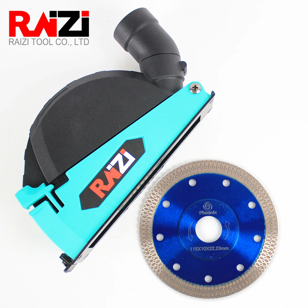 Raizi 5 дюймов/125 мм угловый шлифовальник резки кожух пыли Пылезащитный чехол