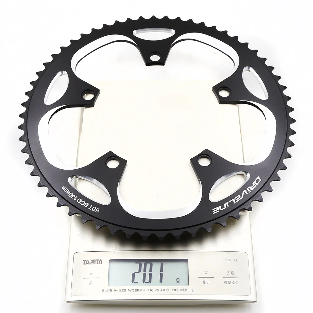 Driveline-звездочка из алюминиевого сплава модифицированный складной велосипед 60T