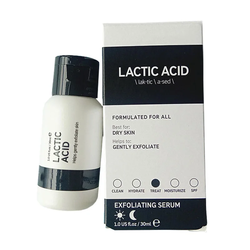 

Lactic Acid Exfoliating Whitening Essence AHA Skin Renewal Brightening Moisturizing 30ml