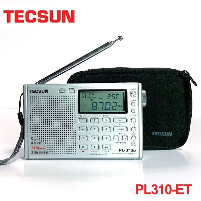 Радиоприемник Tecsun PL310ET PL-310ET Полнодиапазонный цифровой демодулятор