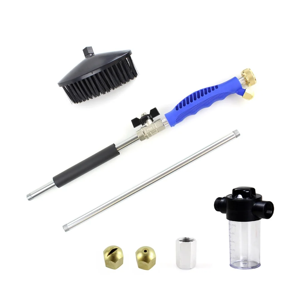 Инструмент для мойки автомобиля водяной пистолет высокого давления с щеткой и