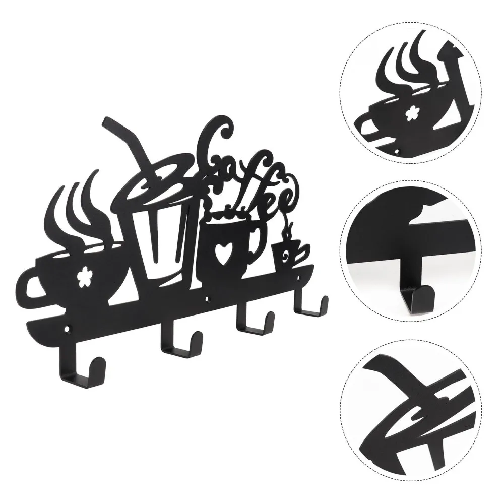 

1PC Creative Mug Hanging Rack Wall-mounted Drain Cup Rack Coffee Cup Hook Rack