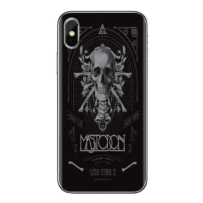 Прозрачный чехол из термополиуретана быстрое охлаждение Mastodon плакат для Oneplus 3t 5T