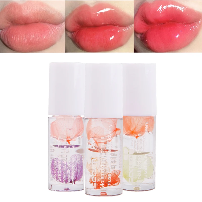 1 шт. с украшением в виде кристаллов уход для губ масло прозрачный питательный