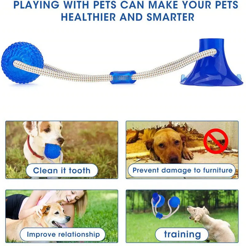 Pet молярная Укус игрушка многофункциональный интерактивная канат Self Playing
