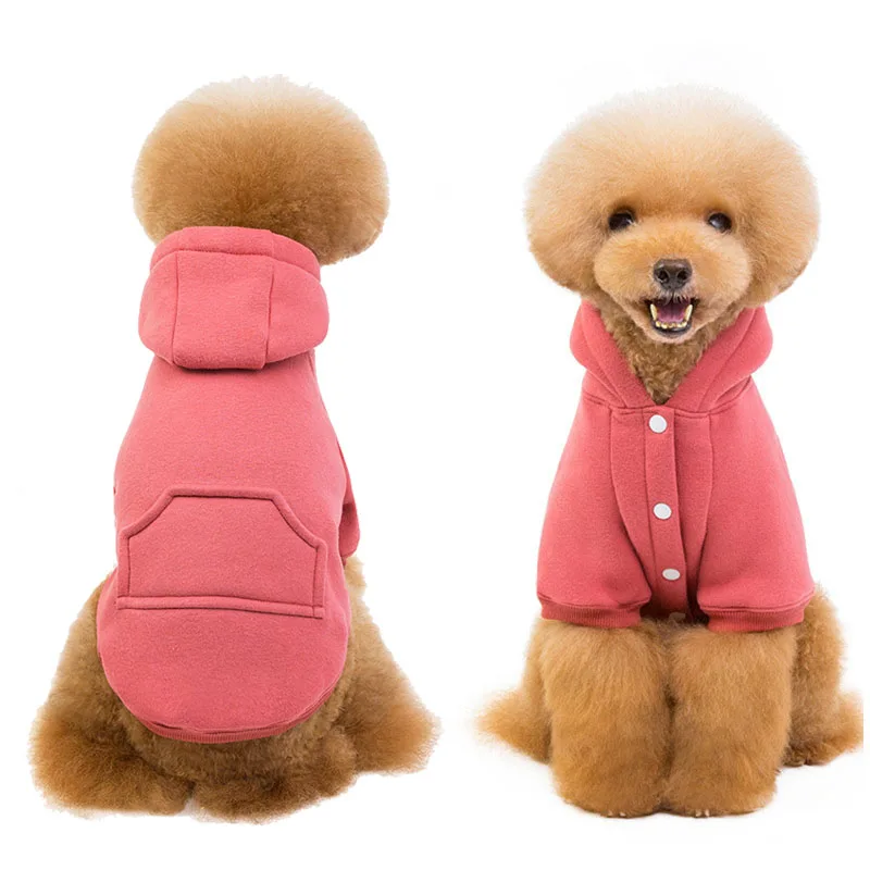 Одежда для маленьких собак теплая зимняя толстовка пальто щенков куртка одежда