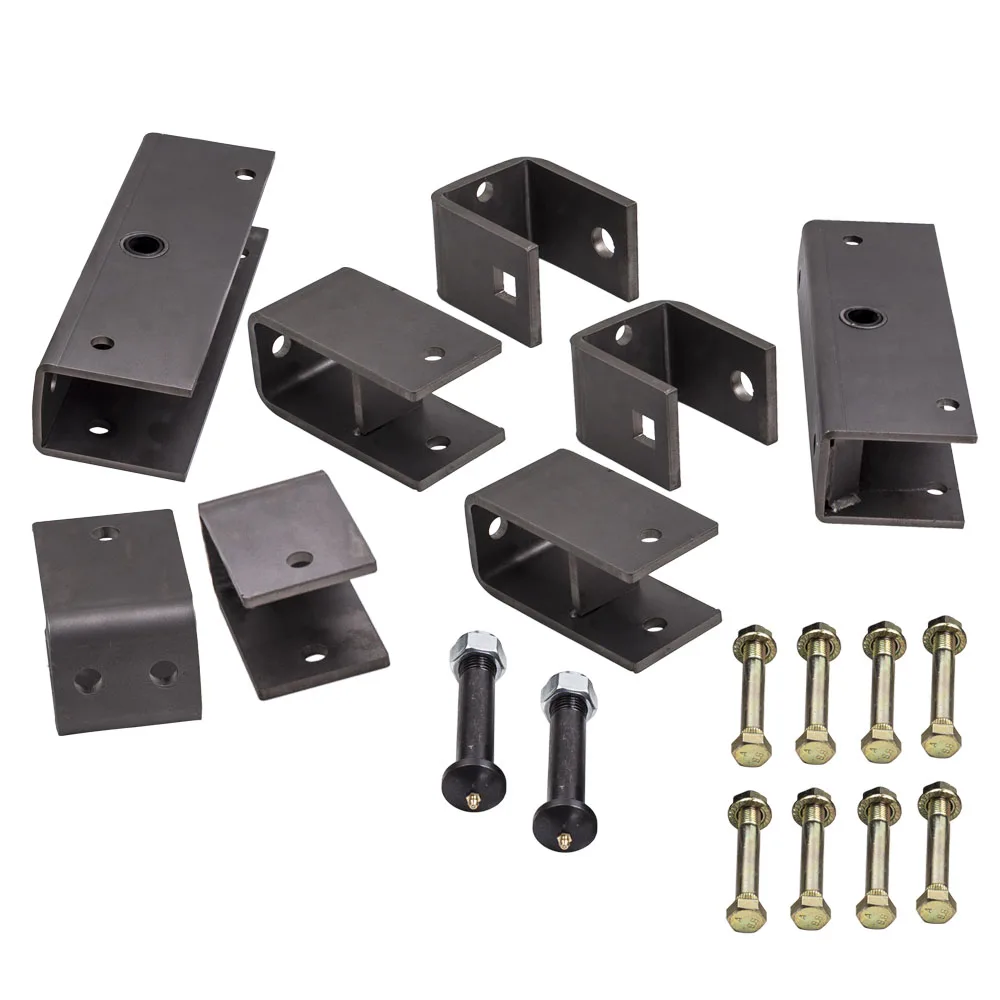 Для тандемного прицепа ось с скобами 2 &quotширокие тапочки Весенняя вешалка