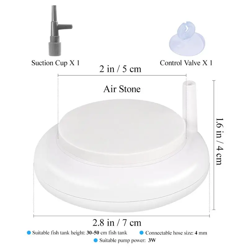 Аквариумные Пузырьковые стенки каменные трубки с присоской аквариумные