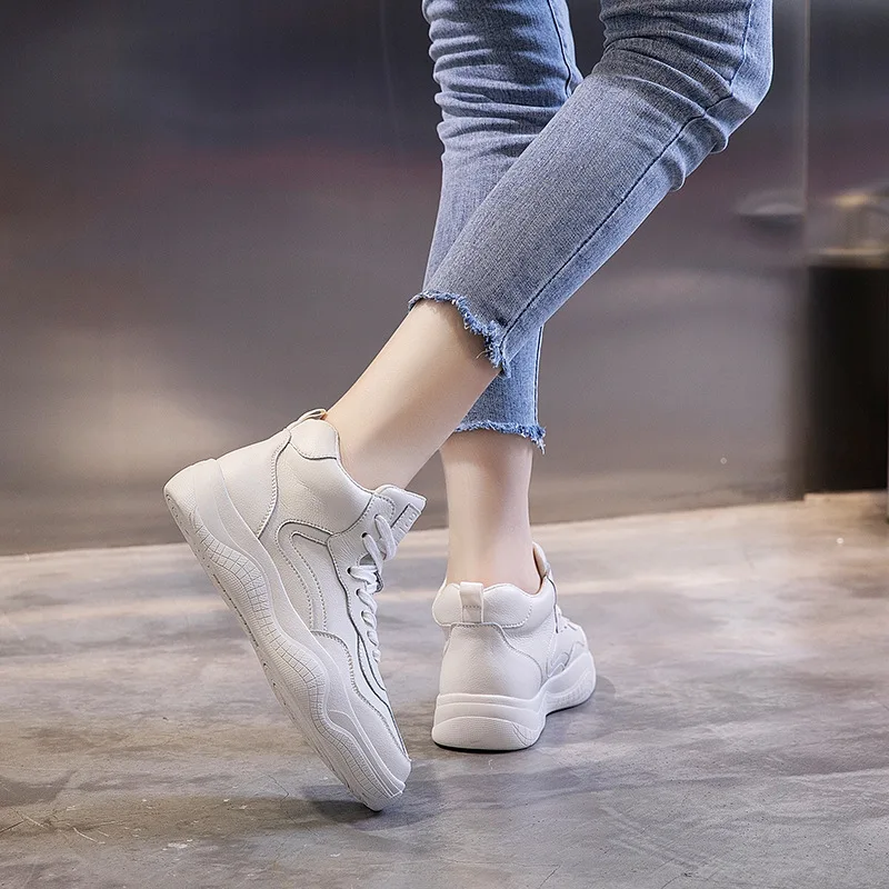 Новинка женские повседневные кроссовки зимние с Плюшевым Мехом теплая женская