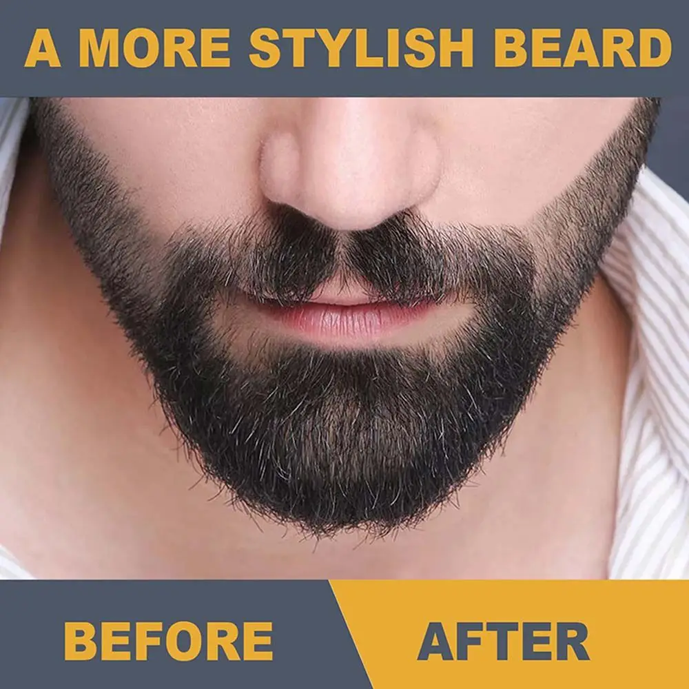 Косметическая ручка для бровей и бороды мужские усы восстанавливающая форма
