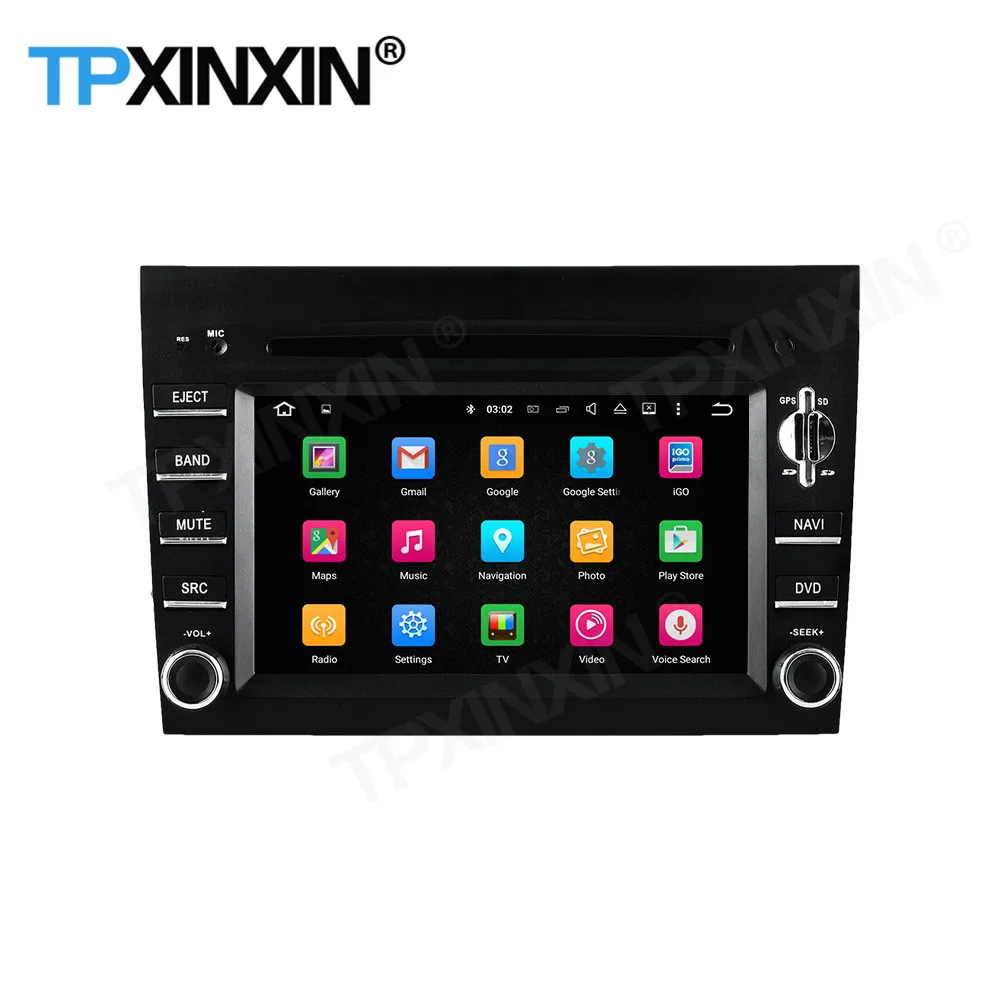 구매 자동차 라디오 스테레오 무선 수신기 화면 자동 안드로이드, 포르쉐 911 997 케이맨 2005 2006 2007 2008 GPS 플레이어 오디오 헤드 유닛