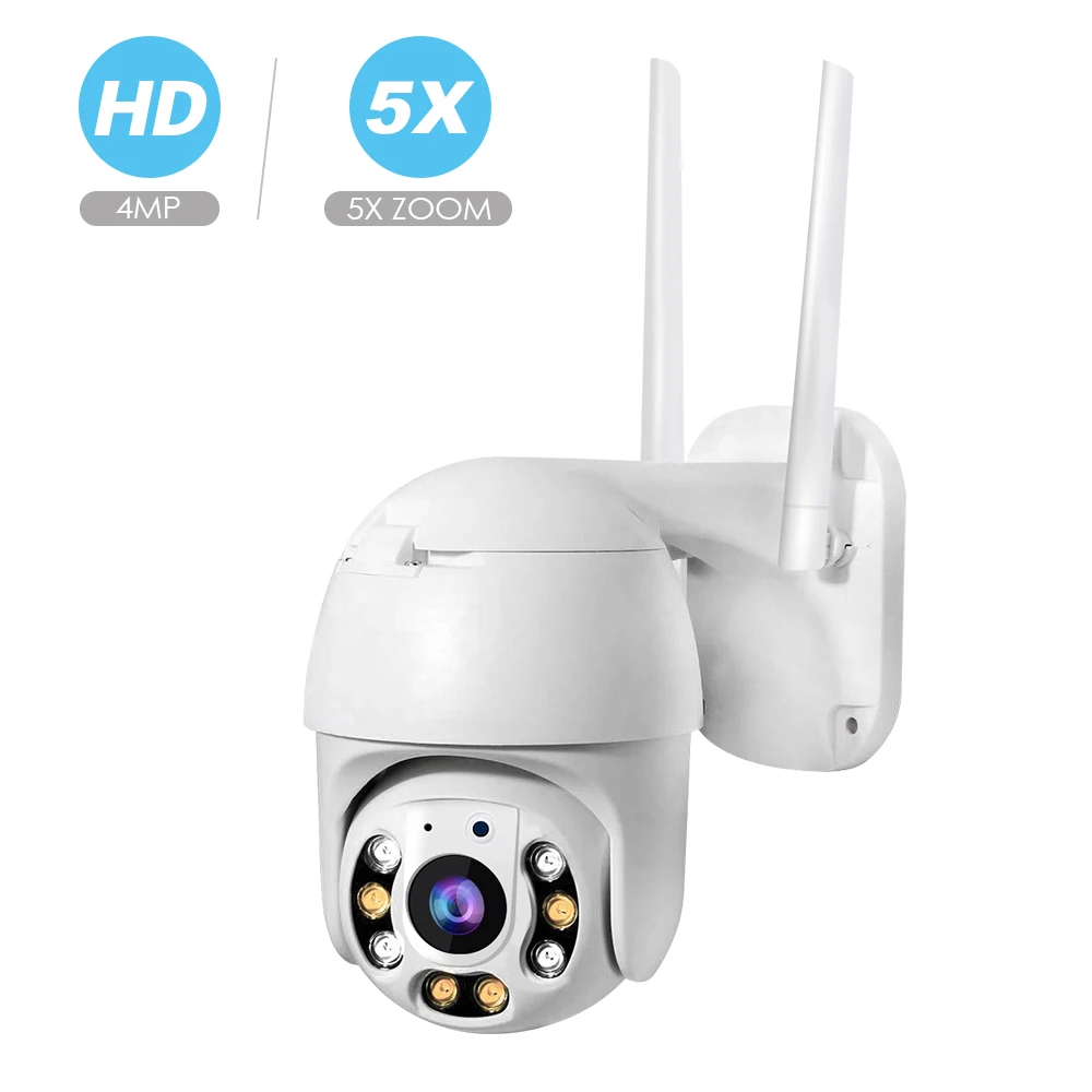 Беспроводная скоростная купольная IP-камера Loosafe 1080P PTZ с Wi-Fi наружная камера