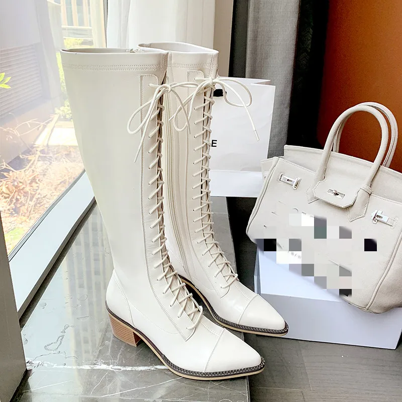 MKKHOU модные короткие сапоги женские новые высококачественные кожаные с острым