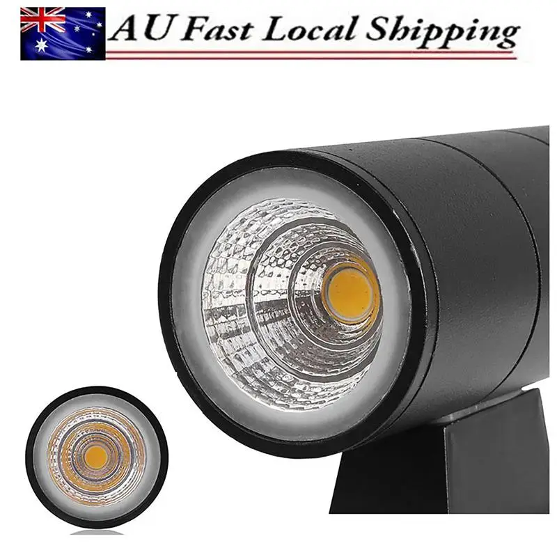 Up and Down Wall Lamp Dual Head 10W LED Light for Balcony Waterproof IP65 Warm White AC 85-265V Garden Fence | Лампы и освещение