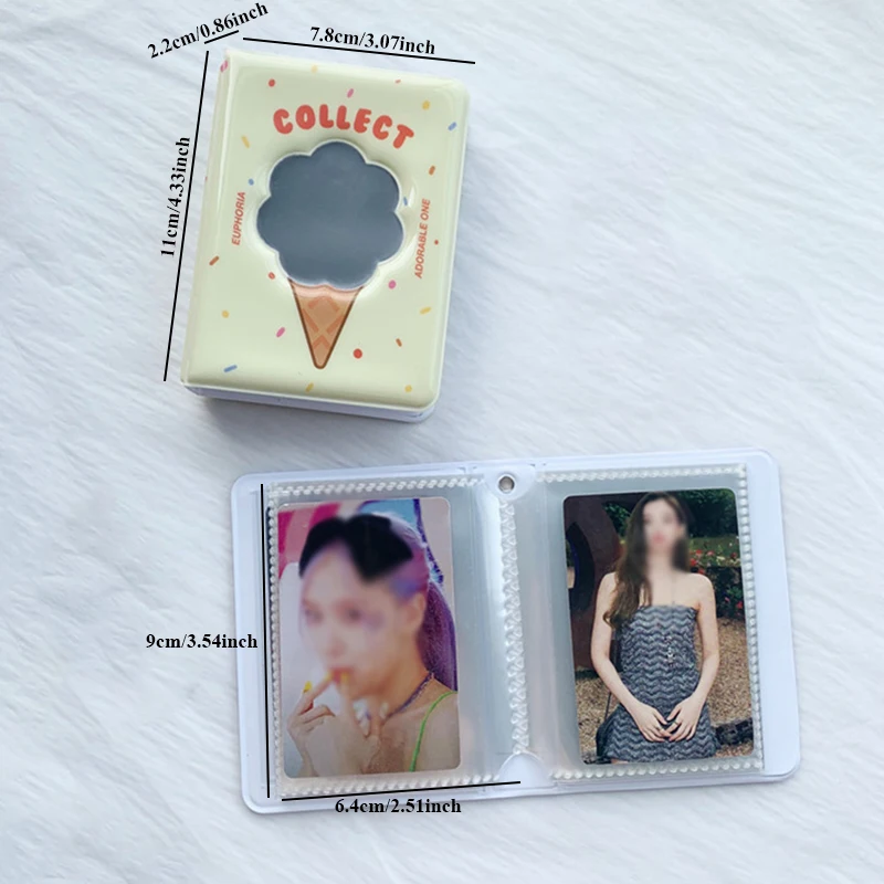Держатель для фотокарт 3 дюйма карманы фотоальбом любовь сердце фильм билет