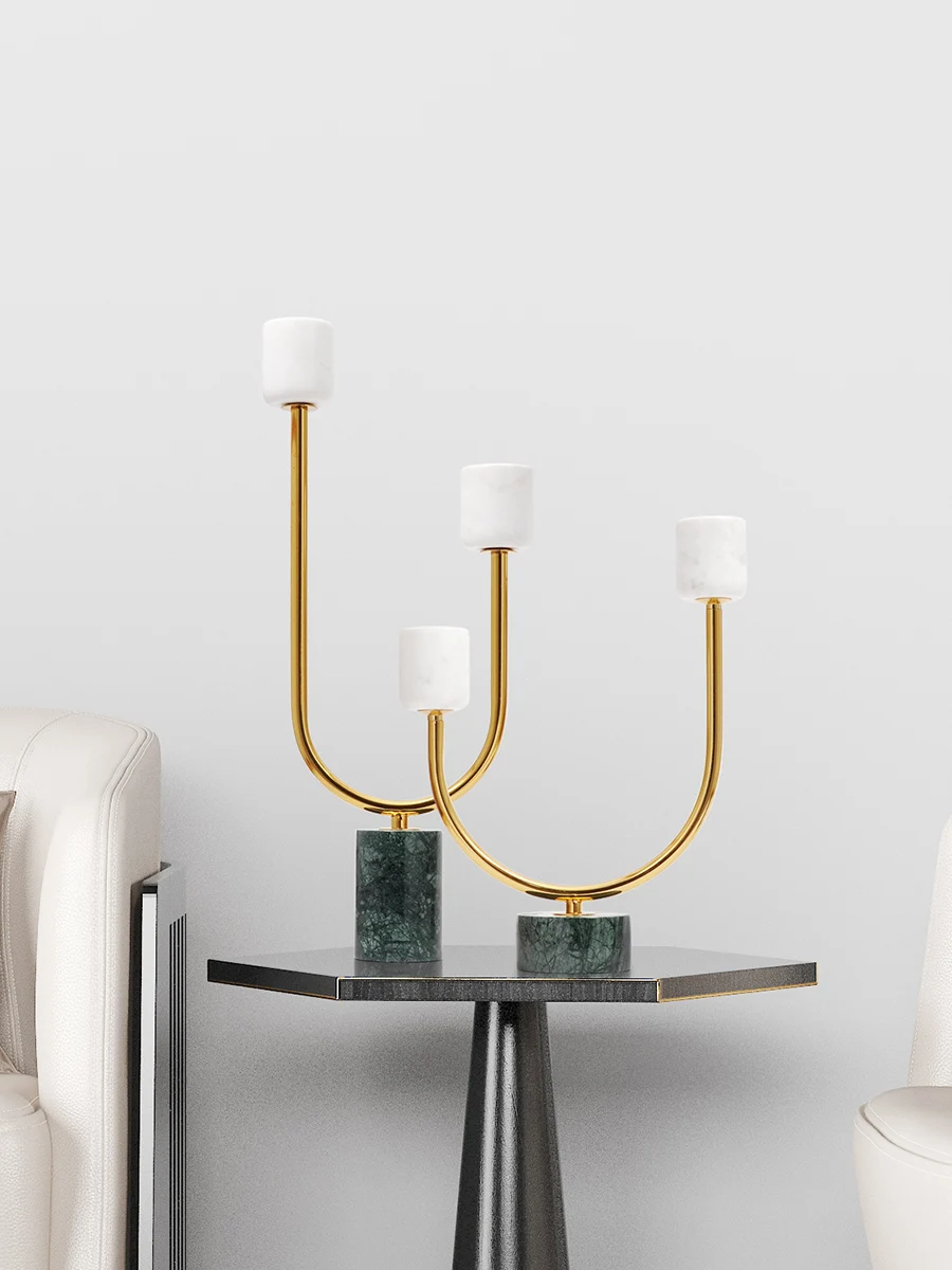 

Decor Gold Simple Candle Holders Metal Rustic Wedding Table Candle Holders Vintage Nordic Candel Holder House Decoration DFZT