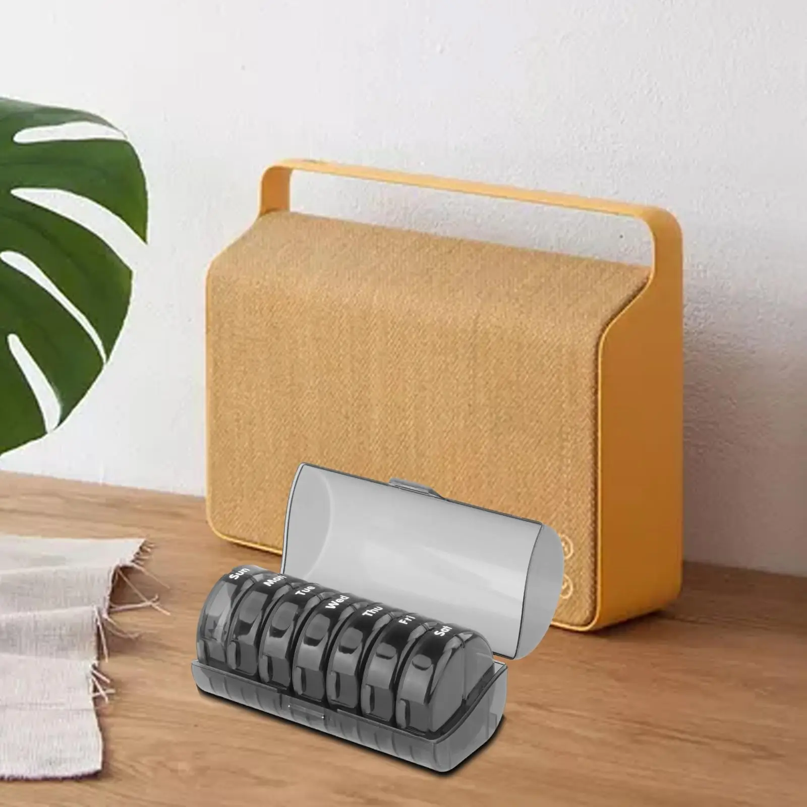 

Контейнер для таблеток 2 раза в день, коробка для таблеток 7 дней, Круглый ежедневный контейнер для таблеток, контейнер для еженедельных табл...