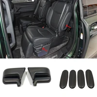 for toyota sienna xl40 2021 2022 abs second seat row armrest panel cover rear seat handrail cover sticker frame