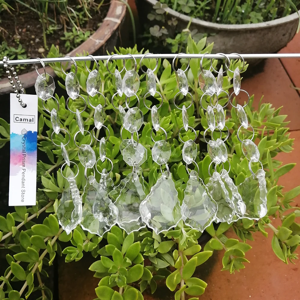 Camal 10 шт. акриловые хрустальные бусины подвесная гирлянда люстра подвесное