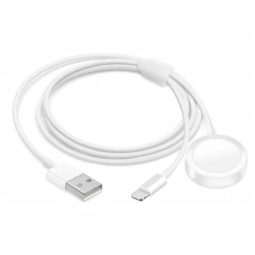 2 в 1 Беспроводное зарядное устройство для Apple Watch Series 3 4 USB Магнитный зарядный