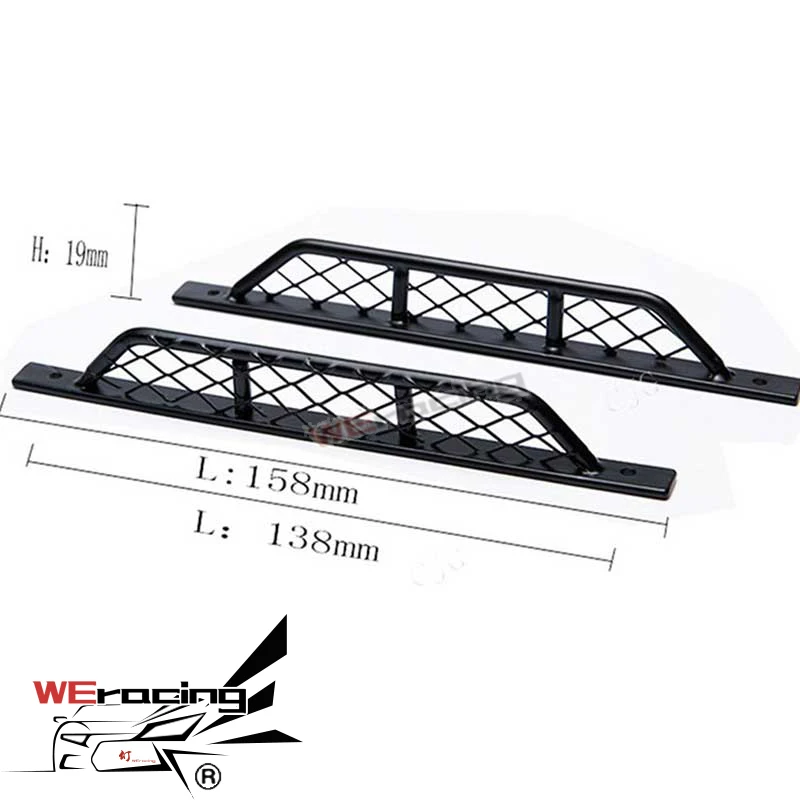 1 пара металлические наружные боковые педали для 1/10 Масштаб RC модель