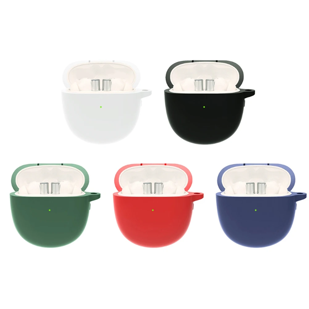 

Чехол с защитой от отпечатков пальцев для Realme Buds Air 2, силиконовый чехол для Realme Buds Air 2, защита с карабином