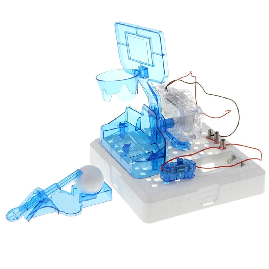 Сборка своими руками Электронная стрельба баскетбол строительные схемы научная