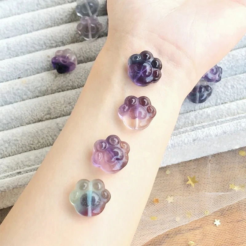 

Natural Rainbow Color Fluorite Turtle Crystal Healing Treatment Gemstone Handicraft Livingroom Ornament Home Decor DIY Jewelry