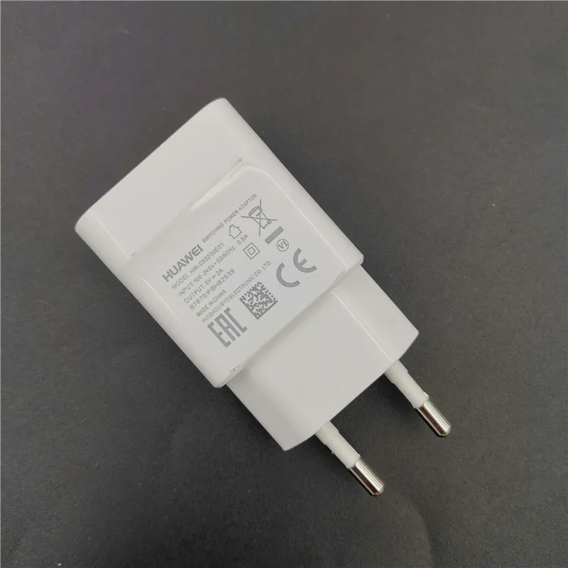 Оригинальное зарядное устройство Huawei Mate 10 Lite 5V2A EU US usb адаптер micro кабель для p8 p9 p10
