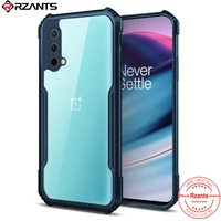 rzants for oneplus nord ce 5g case hard air bag protection slim thin clear crystal cover