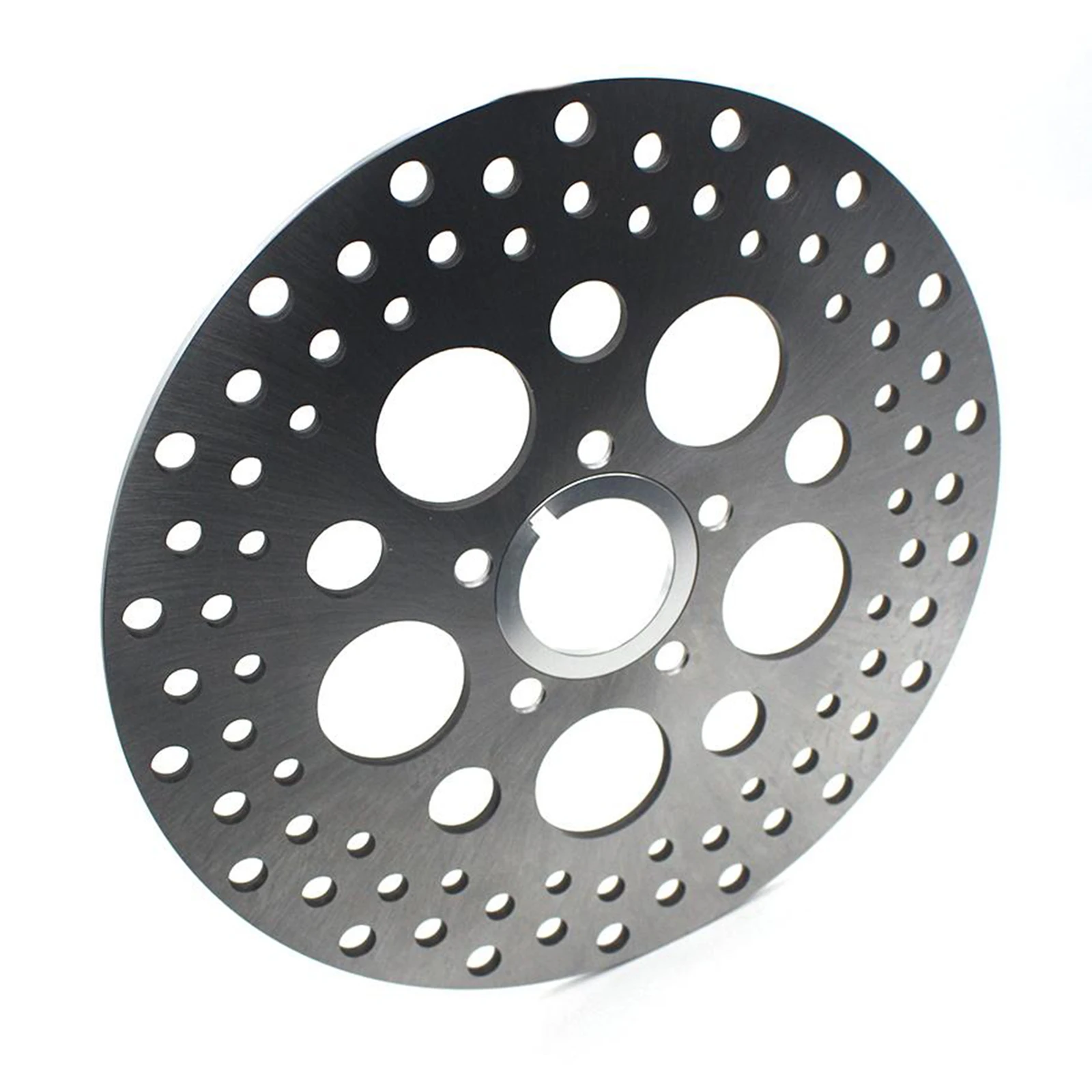 

Motorcycle Silver Brake Disc Rotor for Harley XL 883 C Sportster Custom 1999-2010 TN TFB TF TC FXSTB 07-09